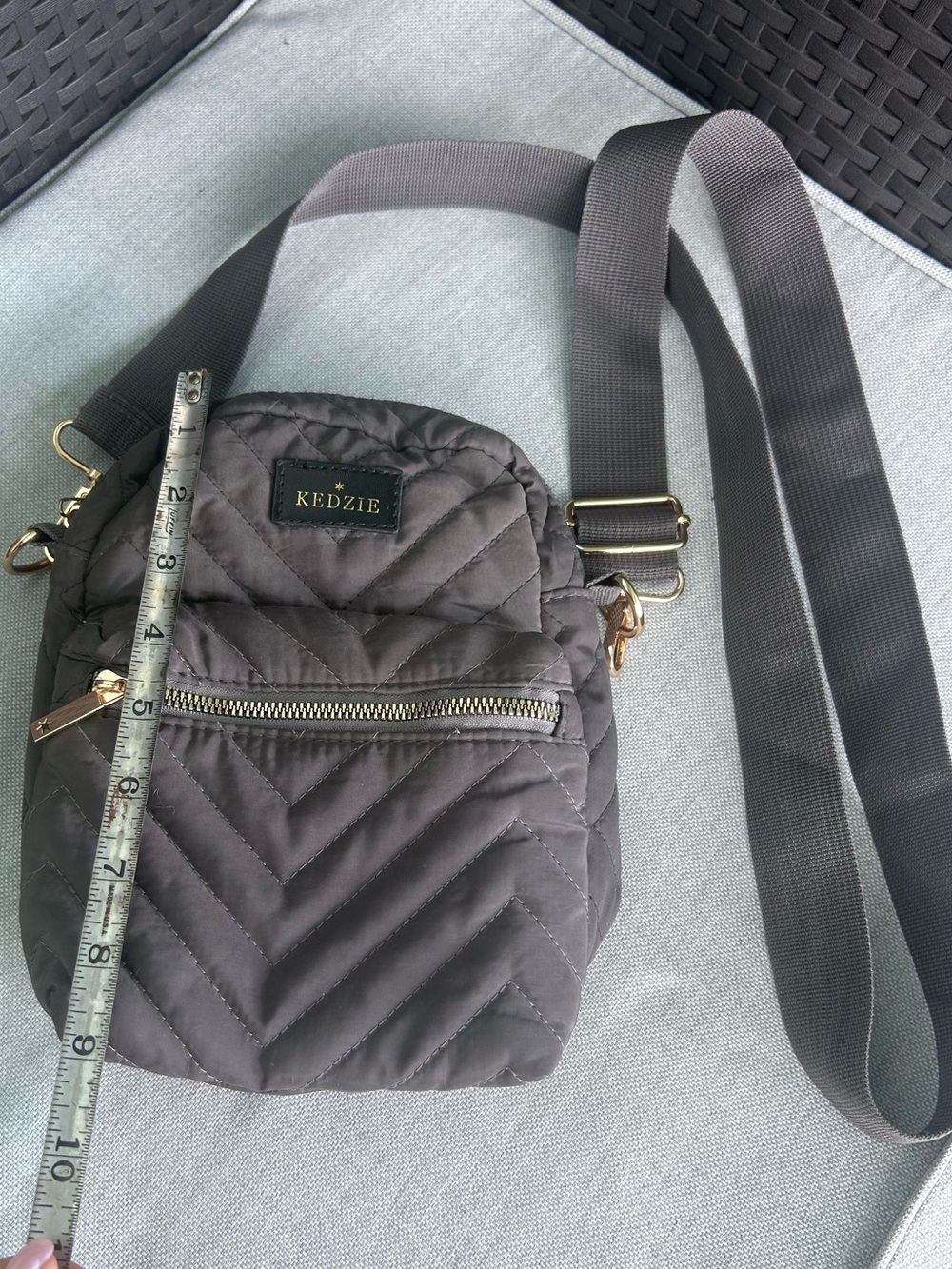 Kedzie Cloud 9 Quilted Crossbody Bag